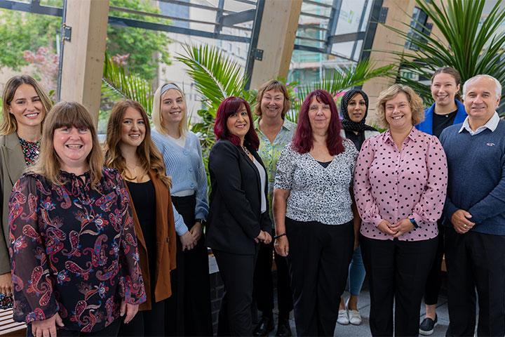 The Outreach and Recruitment Team at the University of Bradford.